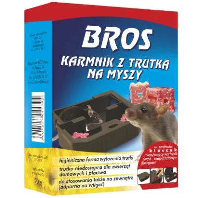 BROS-KARMNIK Z TRUTKĄ NA MYSZY