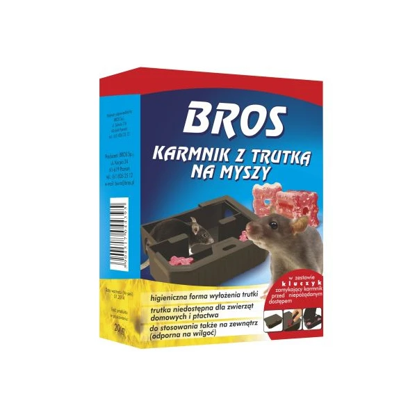 BROS-KARMNIK Z TRUTKĄ NA MYSZY