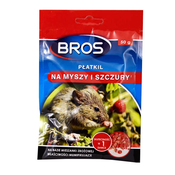 BROS-PŁATKIL NA MYSZY 50G  X