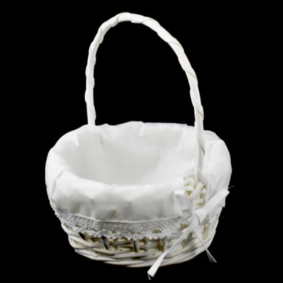 DM-KOSZYK OKRĄGŁY BIAŁY TS-5667