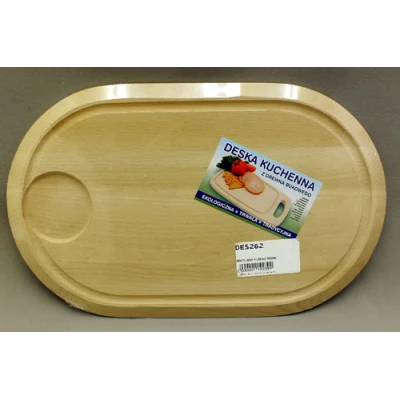 DREWSTYL-DESKA PÓLOKRĄGLA FAZOWANA