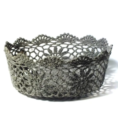 MON-KOSZYK 376C GREY OKRĄGŁY 23XH9