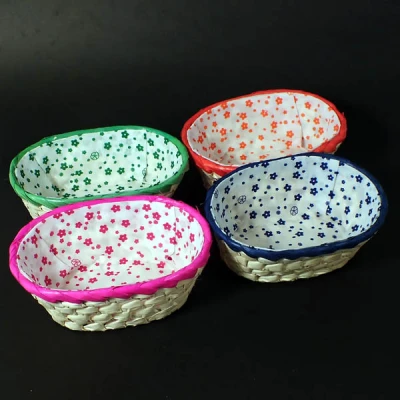 DAJAR- KOSZYK PALMA OWAL *KOLOR* 20X14CM 68102