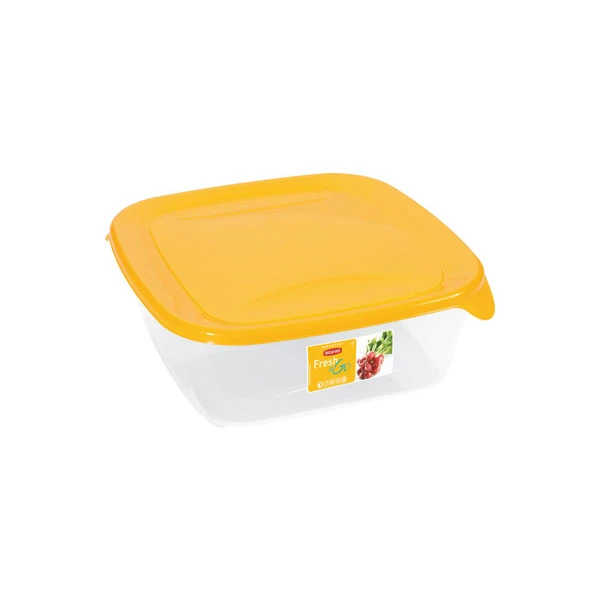 ZESTAW 3-POJEMNIKÓW DO ŻYWNOŚCI *FRESH-GO* 0,8L Z/P KWADRAT 182217