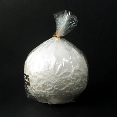 ADPAL-ŚWIECA KULA K-4 LAKIER KORONKA BIAŁA