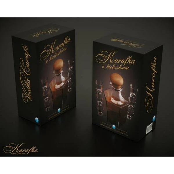 ANAPOL -KPL.  KARAFKA + 6 KIEL. VODKA 499