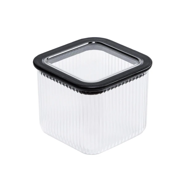 POJEMNIK NA ŻWYNOŚĆ KWADRATOWY PLASTIKOWY NA SYPKIE 700ml BRANQ NEROLI