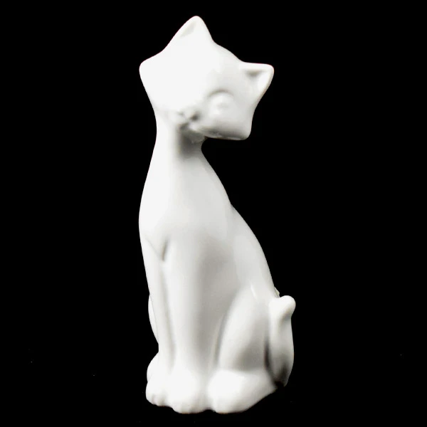 CER-KOT SMUKŁY ŚREDNI *SZKLIWO BIAŁE* C-031SZB