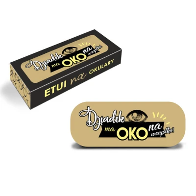 CF-ETUI NA OKULARY *DZIADEK MA OKO NA WSZYSTKO*