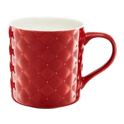 DAJ-KUBEK  PIKOWANY 420ML CZERWONY 40012