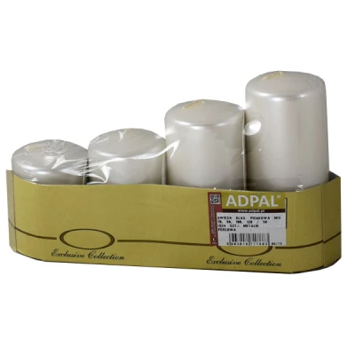 ADPAL-KPL ŚWIEC KLUBOWYCH 70,80,100,120/50 METALIK PERŁOWA