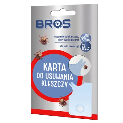 BROS-KARTA DO USUWANIA KLESZCZY