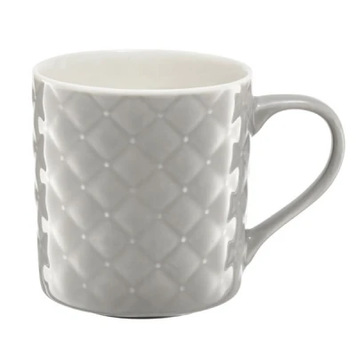 DAJ-KUBEK  PIKOWANY 420ML JASNY SZARY 40009