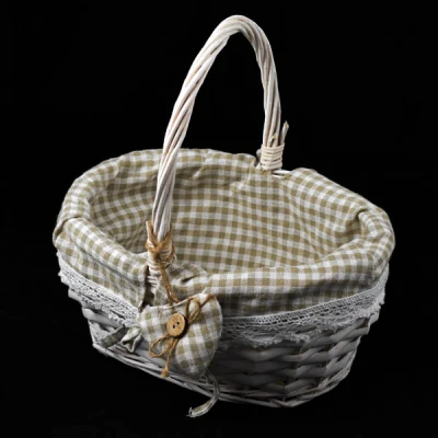 DM-KOSZYK WIKLINOWY OWALNY Z RĄCZKĄ DM16B002