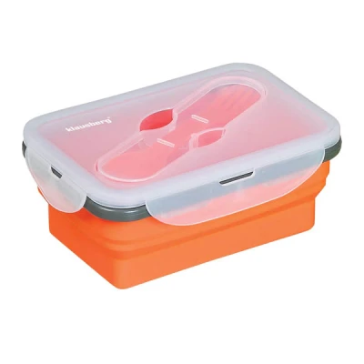 KB-7021 SILIKONOWY POJEMNIK NA ŻYWNOŚĆ 0.4L