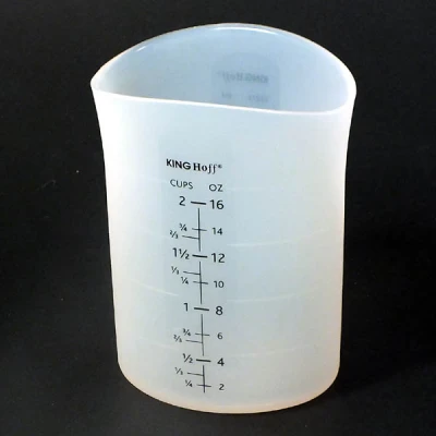 KH-4663 SILIKONOWY KUBEK POMIAROWY 500ML