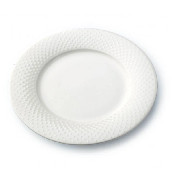 MON-TALERZ DESEROWY 21CM *KROPLE DESZCZU* 4396