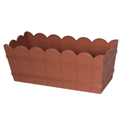 SKRZYNKA DREWNOPODOBNA 40 TERAKOTA