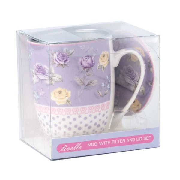 TOM-KUBEK Z ZAPARZACZEM METALOWYM 350ML CR3-40