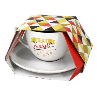 BG-FILIŻANKA 400ML *WESOŁYCH ŚWIĄT*