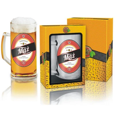 BG-KUFEL 0,5L ETYKIETY *MĄŻ*