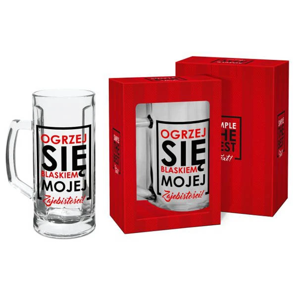 BG-KUFEL 0,5L SIMPLE THE BEST TEXT *OGRZEJ SIĘ*