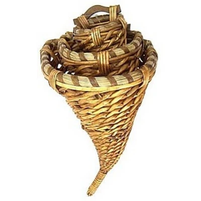 KOSZYK DEKOR RÓG      T00438-2