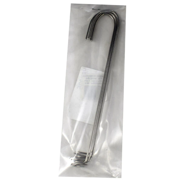 KPL. 5 HACZYKÓW NIERDZ. WKRĘCANYCH DO WĘDZENIA RYB 200X2MM