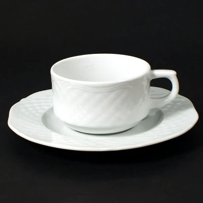 LUBIANA-KPL.FILIŻANKA + SPODEK 19/16 *AFRODYTA*