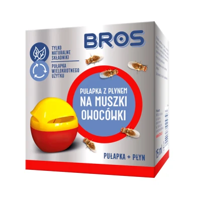 BROS-PUŁAPKA NA MUSZKI OWOCÓWKI Z PLYNEM