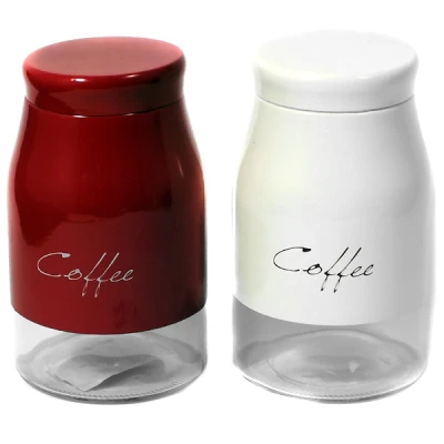 CH-POJEMNIK SZKLANY ZDOBIONY 1380ML 1453