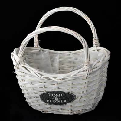 DM-DEKORACJA WIKLINOWA TOREBKA HL2953/2