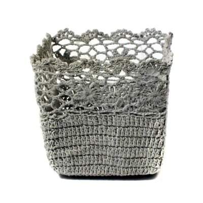 MON-KOSZYK 132 GREY KWADRAT 15,5XH14