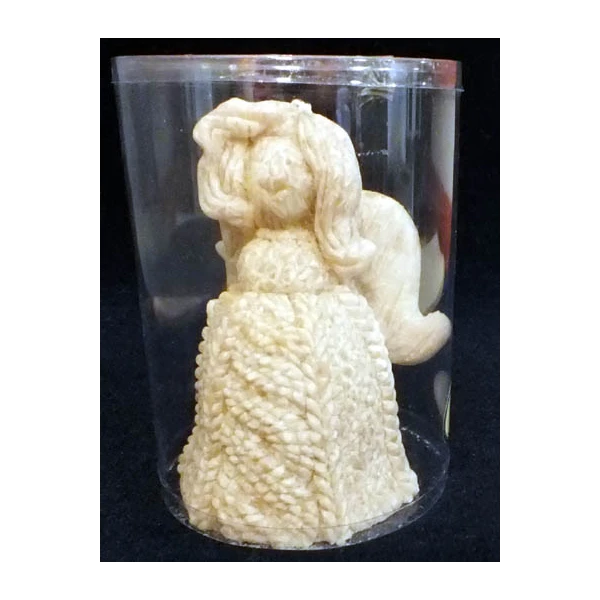 ADPAL-ŚWIECA ANIOŁ WOOL  (TUBUS) PIASKI PUSTYNI