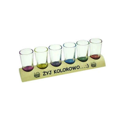 AN-ZESTAW STOJAK+6 KIEL.*ŻYJ KOLOROWO*486