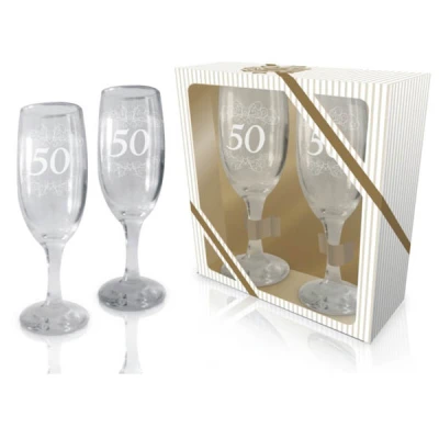 BG-ZESTAW 2 KIELISZKÓW *50 ROCZNICA*