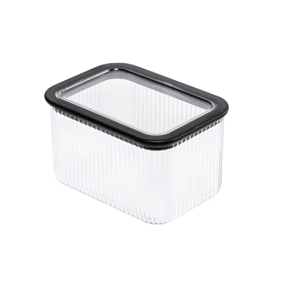 POJEMNIK NA ŻYWNOŚĆ PROSTOKĄTNY KWADRATOWY DUŻY 1000ml NA PRODUKTY SYPKIE