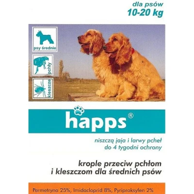 BROS-KROPLE P/PCHŁOM I KLESZCZOM ŚREDNIE PSY