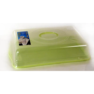 BRZOZÓW-TACA PROSTOKĄTNA+KLOSZ