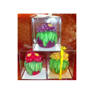 CAND-ŚWIECA DON.KULA KWIAT ŚRE