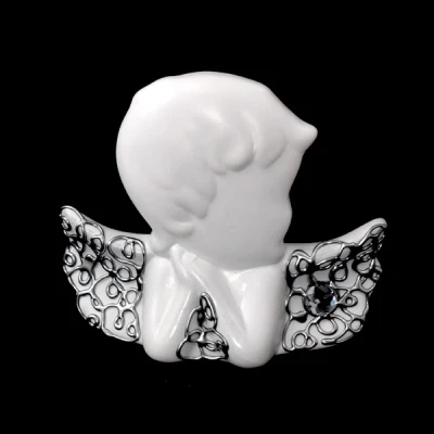 CER-ANIOŁ PROFIL MAŁY *DECOR SREBRO* C-488DS