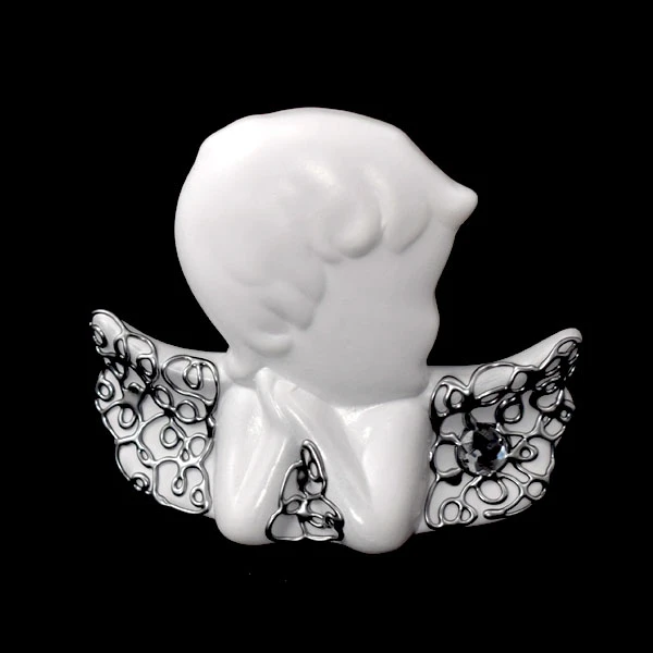 CER-ANIOŁ PROFIL MAŁY *DECOR SREBRO* C-488DS