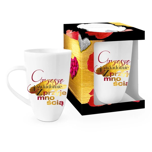 CF-KUBEK BARYŁKA 400ML *GRZESZĘ ŚWIADOMIE*
