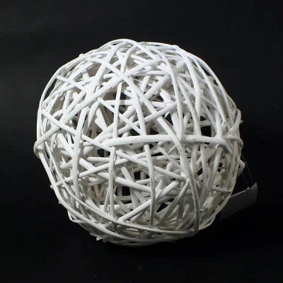 DM-KULA WILINOWA 30CM BIAŁA DMB04