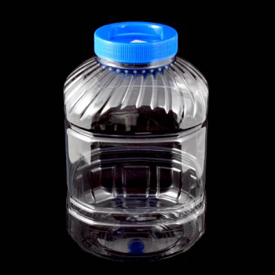 DOMOS-SŁOIK PLASTIKOWY Z WIECZKIEM 12L KWADRAT *CARO*