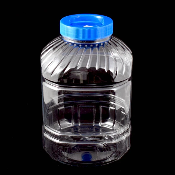 DOMOS-SŁOIK PLASTIKOWY Z WIECZKIEM 12L KWADRAT *CARO*