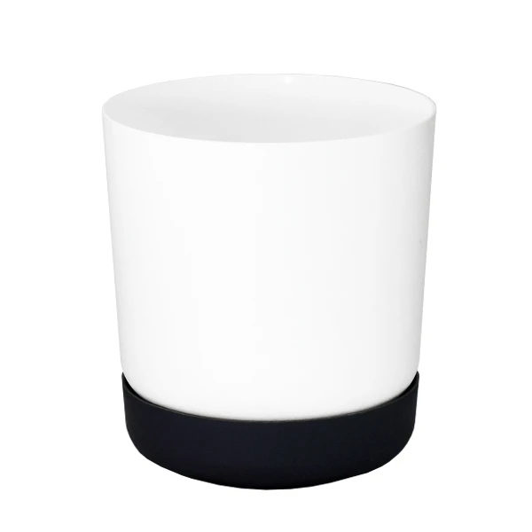 DONICZKA SATINA DUO 15  BIAŁY+ANTRACYT PODSTAWKA