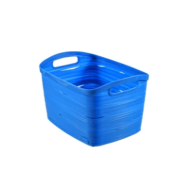 KOSZYK *RIBBON L* NIEBIESKI