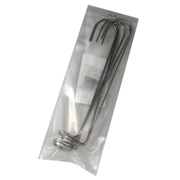 KPL. 5 HACZYKÓW NIERDZ. WKRĘCANYCH DO WĘDZENIA RYB 190X2.4MM