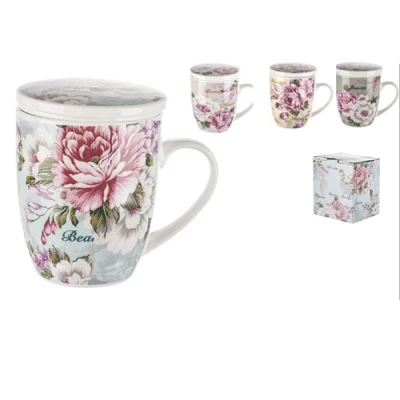 MMG-KUBEK Z ZAPARZACZEM CERAMICZNYM 350ML AH2226